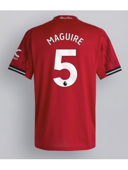 Muži Futbalové oblečenie Manchester United Harry Maguire #5 2025-26 Krátky Rukáv - Domáci